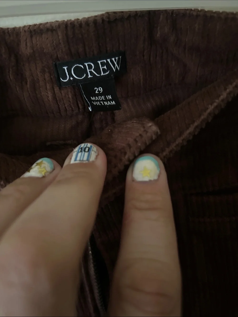J. Crew Brown Corduroy Boot Cut Pants